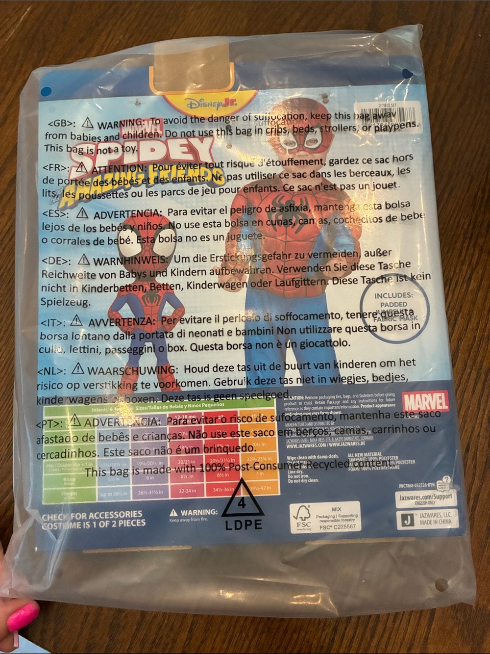 NWT 🕷️ Spiderman/“Spidey” Costume - Picture 3 of 7
